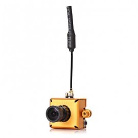 image of LST - S1 AIO 800TVL CMOS MINI FPV CAMERA WITH 5.8G 40CH 25MW VTX 3DBI WHIP ANTENNA (ROSE GOLD) -