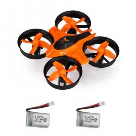 image of F36 MINI 2.4GHZ 4CH 6 AXIS GYRO RC QUADCOPTER WITH HEADLESS MODE / SPEED SWITCH (ORANGE) WITH TWO BATTERIES