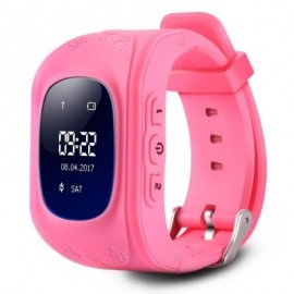 image of Q50 CHILDREN OLED DISPLAY GPS INTELLIGENT WATCH TELEPHONE (PINK) ENGLISH VERSION