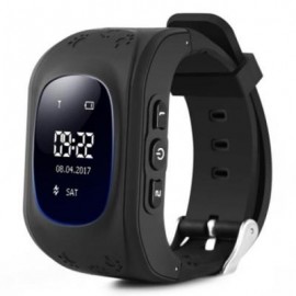 image of Q50 CHILDREN OLED DISPLAY GPS INTELLIGENT WATCH TELEPHONE (BLACK) ENGLISH VERSION