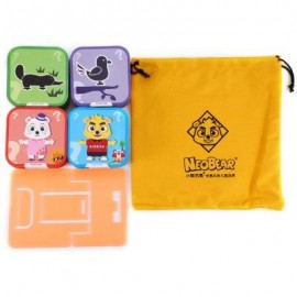 image of NEOBEAR 3D CARDS POCKET ZOO AR TECHNOLOGY FOR CHILDREN EARLY EDUCATION 96PCS / SET (COLORMIX) -