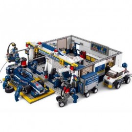 image of SLUBAN BUILDING AND CONSTRUCTION BLOCKS M38-B0356 F1 MAINTENANCE STATION CONSTRUCTION SET ( 741 PIE ) (COLORMIX) 0