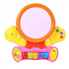image of COLORFUL MUSICAL PLAY PIANO WITH LIGHT LEARNING EDUCATIONAL TOY One Size
