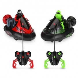 image of HB - DP01 2PCS RC BATTLE BUMPER CARS POWER VS VEHICLE (COLORMIX) 0