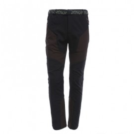 image of MEN WARM FLEECE PANTS FOR OUTDOOR SPORT SKIING HIKING SNOWBOARDING CAMPING CLIMBING (BROWN) XL