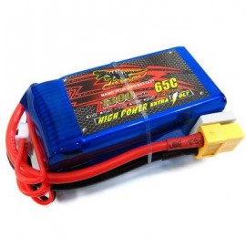 image of SPARE DINOGY 1300MAH 14.8V 4S 65C LI-PO BATTERY FOR FIXED-WING PLANE / AIRCRAFT / BOAT / VEHICLE (BLUE) -