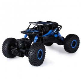 image of HB P1803 2.4GHZ 1:18 SCALE RC ROCK CRAWLER 4WD OFF-ROAD RACE TRUCK TOY (BLUE) EU PLUG
