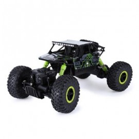 image of HB P1803 2.4GHZ 1:18 SCALE RC ROCK CRAWLER 4WD OFF-ROAD RACE TRUCK TOY (GREEN) USB CABLE
