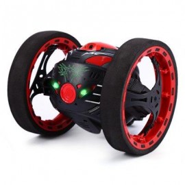 image of PEG SJ88 2.4G REMOTE CONTROL JUMPING CAR 2 SECOND ROTATION BOUNCE RC TOY (BLACK) -