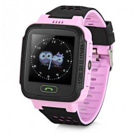 image of Y21 KIDS LCD DISPLAY GPS SMART WATCH TELEPHONE (PINK) RUSSIAN VERSION