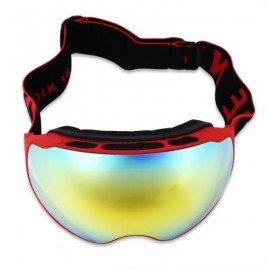 image of BENICE UV PROTECTION DOUBLE ANTI-FOG LENS BIG SPHERICAL SKIING GLASSES SNOW GOGGLES (COLORMIX) SNOW - 4204