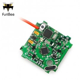 image of FURIBEE F3 32-BIT BRUSHED FLIGHT CONTROLLER INTEGRATED WITH FRSKY 8CH RECEIVER (GREEN) INTEGRATED WITH FRSKY RECEIVER