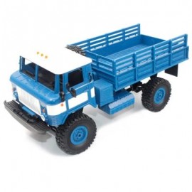 image of WPL B - 24 1:16 2.4G MINI OFF-ROAD RC MILITARY TRUCK RTR FOUR-WHEEL DRIVE / 10KM/H MAXIMUM SPEED (BLUE) 0