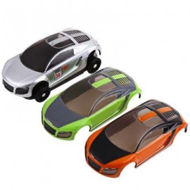 image of 3D SMART INTERACTIVE POCKET RACING CAR REMOTE CONTROL VEHICLES INTELLIGENT TOY WITH TWO REPLACE BODY CASE (COLORMIX) -