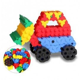 image of KIDS 475PCS 3D BRICKS BUILDING BLOCKS CREATIVE EDUCATIONAL TOY (COLORMIX) -