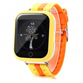 image of Q750 KIDS SAFETY MONITORING GPS INTELLIGENT SMART WATCH (YELLOW) RUSSIAN VERSION