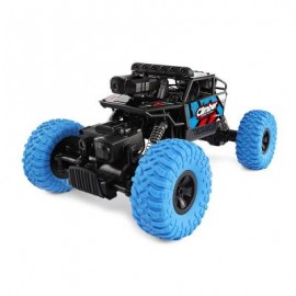 image of JJRC Q45 1/18 2.4GHZ 4WD RC OFF-ROAD CAR WIFI FPV 480P CAMERA / APP CONTROL / INDEPENDENT SUSPENSION SYSTEM (BLUE) 0