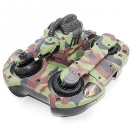 image of 24883A 2.4GHZ WIRELESS RC TANK WIRELESS WATER / LAND MODE BB BULLET SHOOTING WITH LED LIGHT 24.00 x 24.00 x 16.00 cm