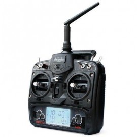 image of WALKERA DEVO 7 2.4GHZ 7 CHANNEL DEVENTION TRANSMITTER WITHOUT RECEIVER (BLACK) -