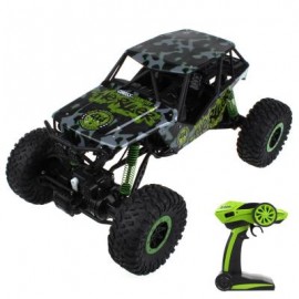 image of HB - P1001 1 / 10 SCALE 2.4G FOUR-WHEEL DRIVE RALLY CAR (GREEN) 43.00 x 26.00 x 22.00 cm