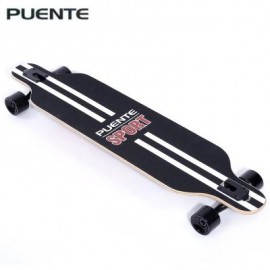 image of PUENTE SILENT LONG SKATEBOARD ROLLER SCOOTER ENTERTAINMENT SPORT KIT (COLORMIX) -
