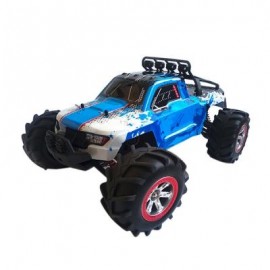 image of FEIYUE FY12 1:12 RC OFF-ROAD AMPHIBIOUS SPEED TRUCK 30KM/H / 2.4GHZ 4-WHEEL DRIVE / 390 STRONG MAGNETIC CARBON BRUSHED MOTOR (BLUE) 0