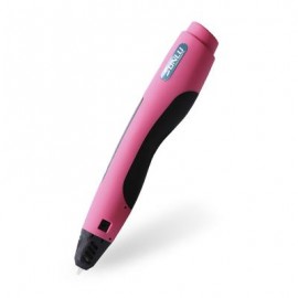 image of 3D PRINT PEN ART CRAFT MODELING MAKING CREATIVE TOY COMPATIBLE WITH PLA / ABS FILAMENT (DEEP PINK) One Size