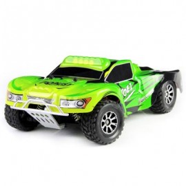 image of A969 2.4G 4WD 1/18 50KM/H RC SHORT COURSE TRUCK (GREEN) 29.00 x 17.50 x 10.50 cm
