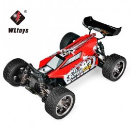 image of WLTOYS 12401 RC OFF-ROAD ELECTRIC CAR 1:12 SCALE 2.4G 4WD HIGH SPEED 45KM/H VEHICLE (RED) -