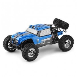 image of HBX 12889 THRUSTER 1:12 RC OFF-ROAD TRUCK RTR HIGH LOW SPEED / 2.4GHZ 4WD / DUAL SERVOS (BLUE) -