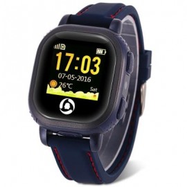 image of TENCENT QQ WATCH EUROPEAN EDITION CHILDREN GPS TRACKER SMARTWATCH PHONE CAMERA LBS LOCATION SOS PEDOMETER ALARM WEATHER (DEEP BLUE) 0