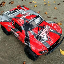 image of 1:10 SCALE 27HZ 4CH 4WD 35KM/H RC OFF-ROAD ELECTRIC RACING CAR RTR 68.50 x 34.80 x 22.00 cm