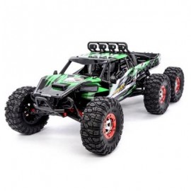 image of FEIYUE FY06 1:12 2.4GHZ 6WD RC OFF-ROAD DESERT TRUCK RTR 60KM HIGH-SPEED / METAL SHOCK ABSORBER / LED LIGHTS (GREEN) -
