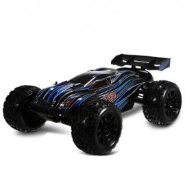image of JLB RACING 21101 1:10 4WD RC BRUSHLESS OFF-ROAD TRUCK RTR 80KM/H / 3670 2500KV BRUSHLESS MOTOR / WHEELIE FUNCTION (BLACK) WITH HOBBYWING 120A ESC