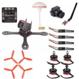 image of GB190 AIRFRAME CARBON FIBER 190MM WHEELBASE MULTIROTOR DIY FRAME KIT 30A ESC F3 6DOF FLIGHT CONTROLLER (COLORMIX) -