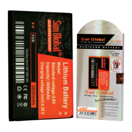 image of SUNGLOBAL LI-ION HIGH CAPACITY BUSINESS BATTERY - BLACK BERRY Storm 9500, 9520, 8900 ...etc