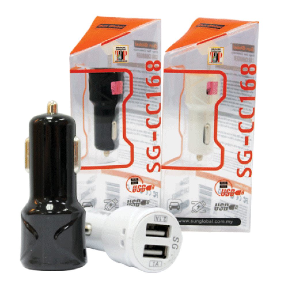 10.089(6) SUN GLOBAL USB IN CAR CHARGER (SG-CC168)(MAX 3.1A) 10.089(6) SUN GLOBAL USB IN CAR CHARGER (SG-CC168)(MAX 3.1A)