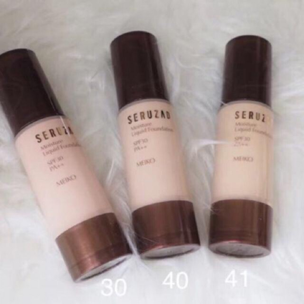 Meiko Seruzad Moisture Liquid Foundation Spf 30pa++