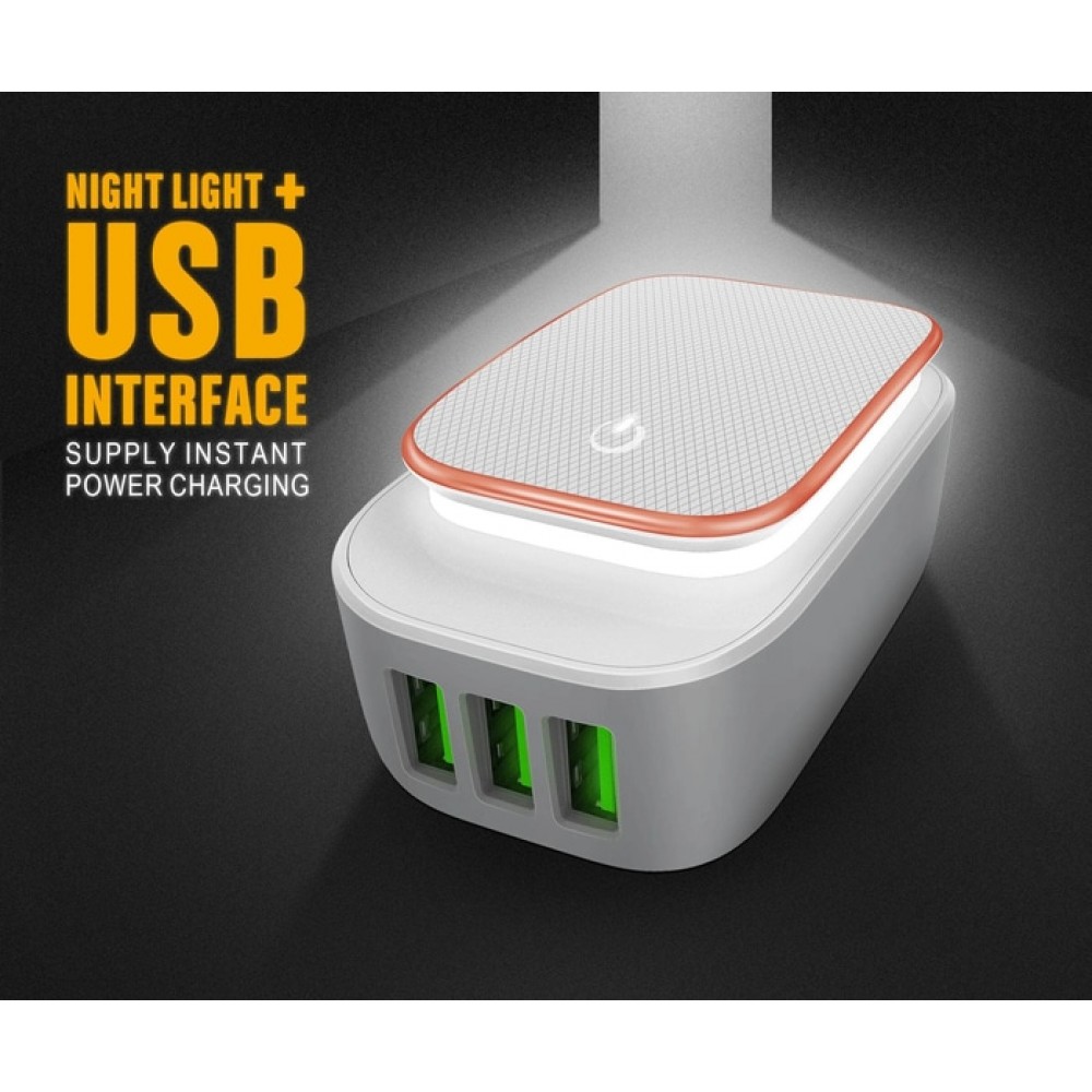 LDNIO A3305 3-Port USB Travel Charger Adapter LDNIO A3305 3-Port USB Travel Charger Adapter