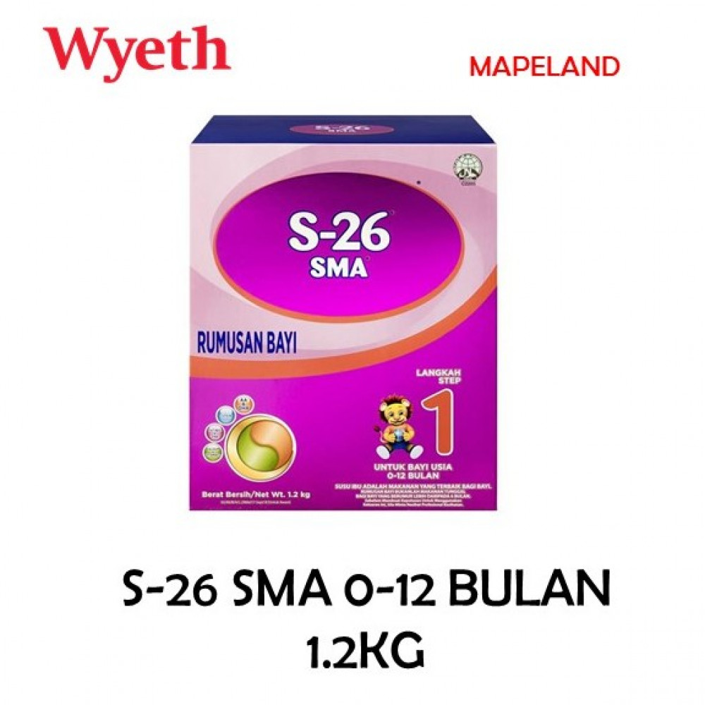 S26 SMA 1.2kg (0-12Bulan) S26 SMA 1.2kg (0-12Bulan)
