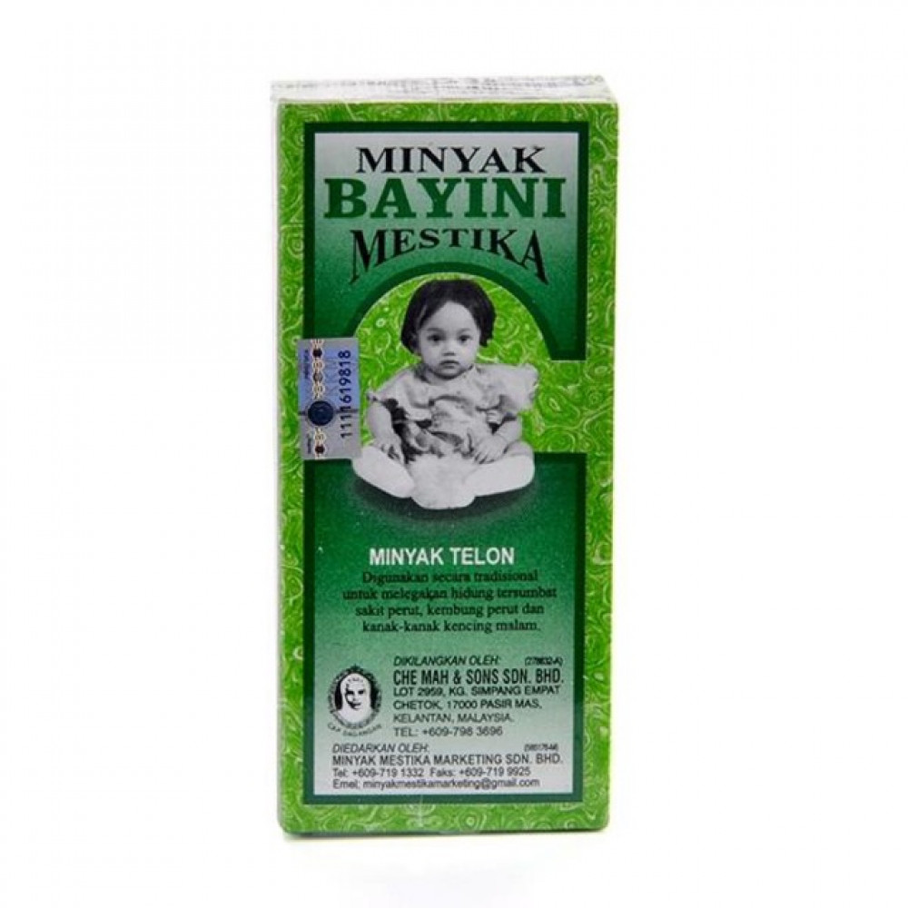 Minyak Bayini Mestika Minyak Telon 30ML Minyak Bayini Mestika Minyak Telon 30ML