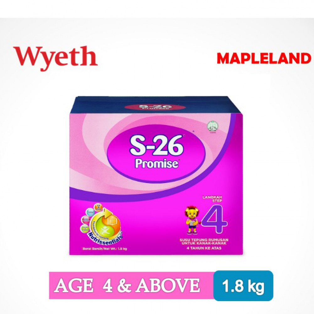 S26 Promise 1.8KG EXP08/2020 S26 Promise 1.8KG EXP08/2020