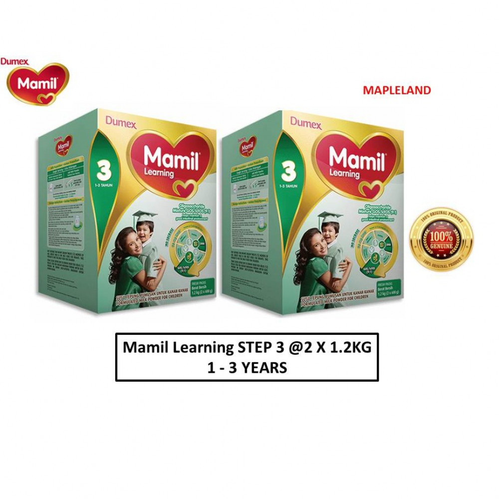 Mamil Learning step 3 x 2 unit (2.4KG) Mamil Learning step 3 x 2 unit (2.4KG)