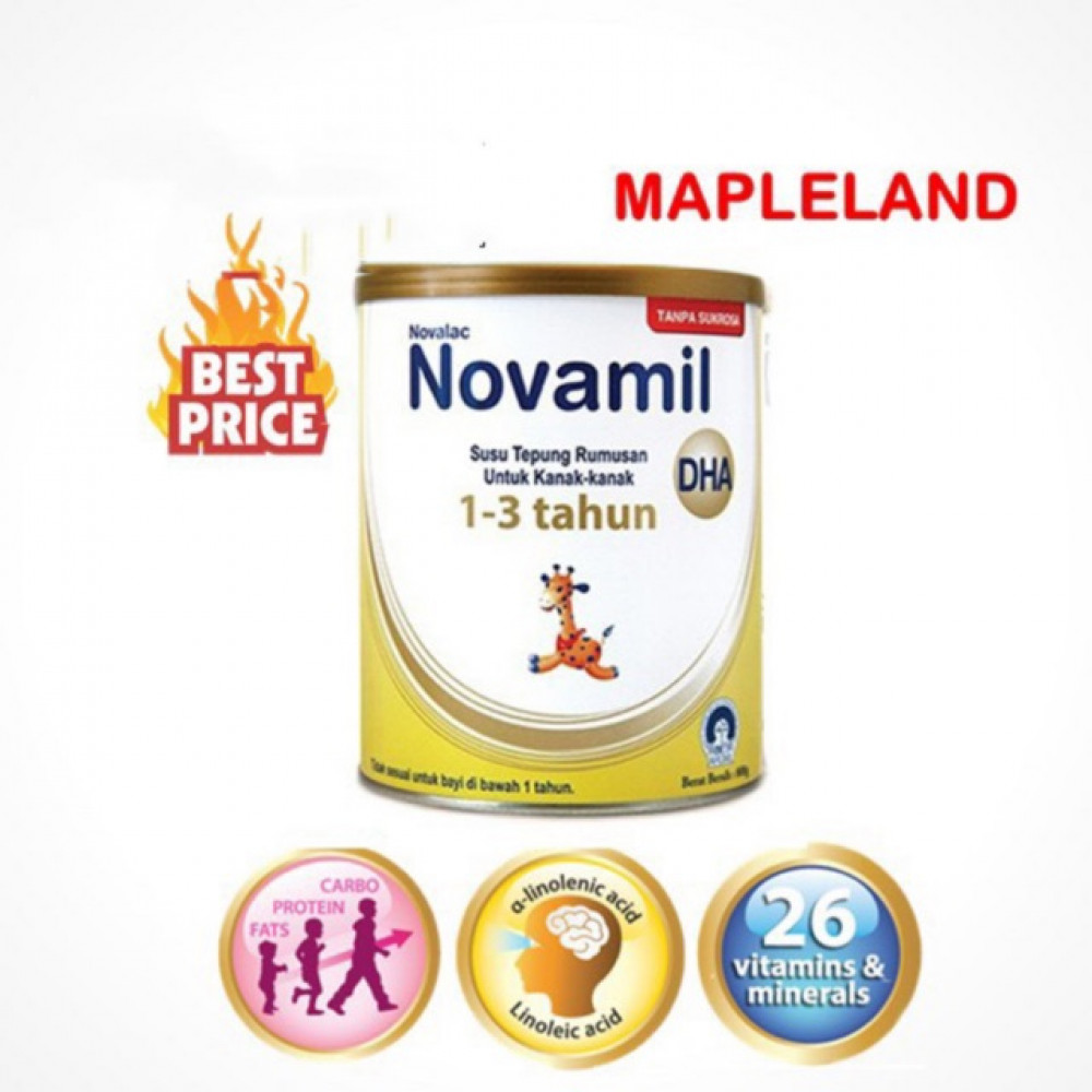 NOVAMIL DHA GROWING-UP MILK 800G NOVAMIL DHA GROWING-UP MILK 800G
