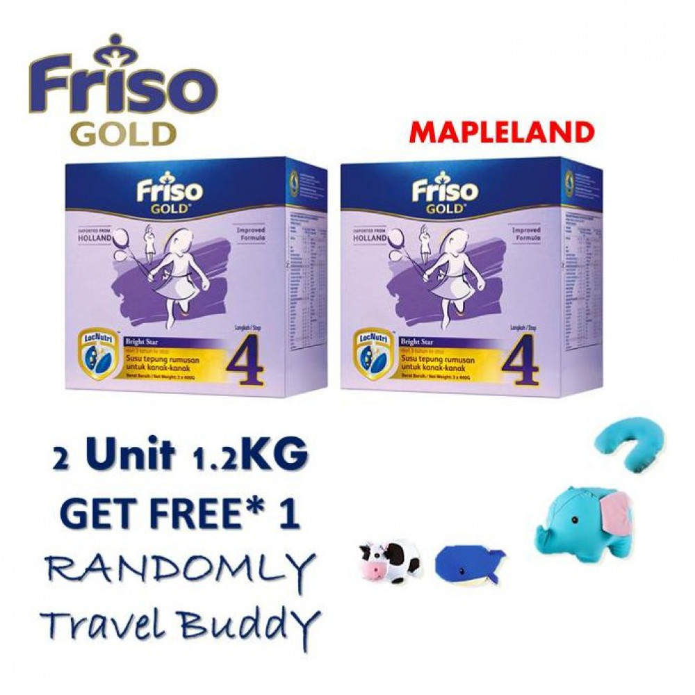 FrisoGold Step 4 ( 2 x 1.2Kg ) With FreeGift FrisoGold Step 4 ( 2 x 1.2Kg ) With FreeGift
