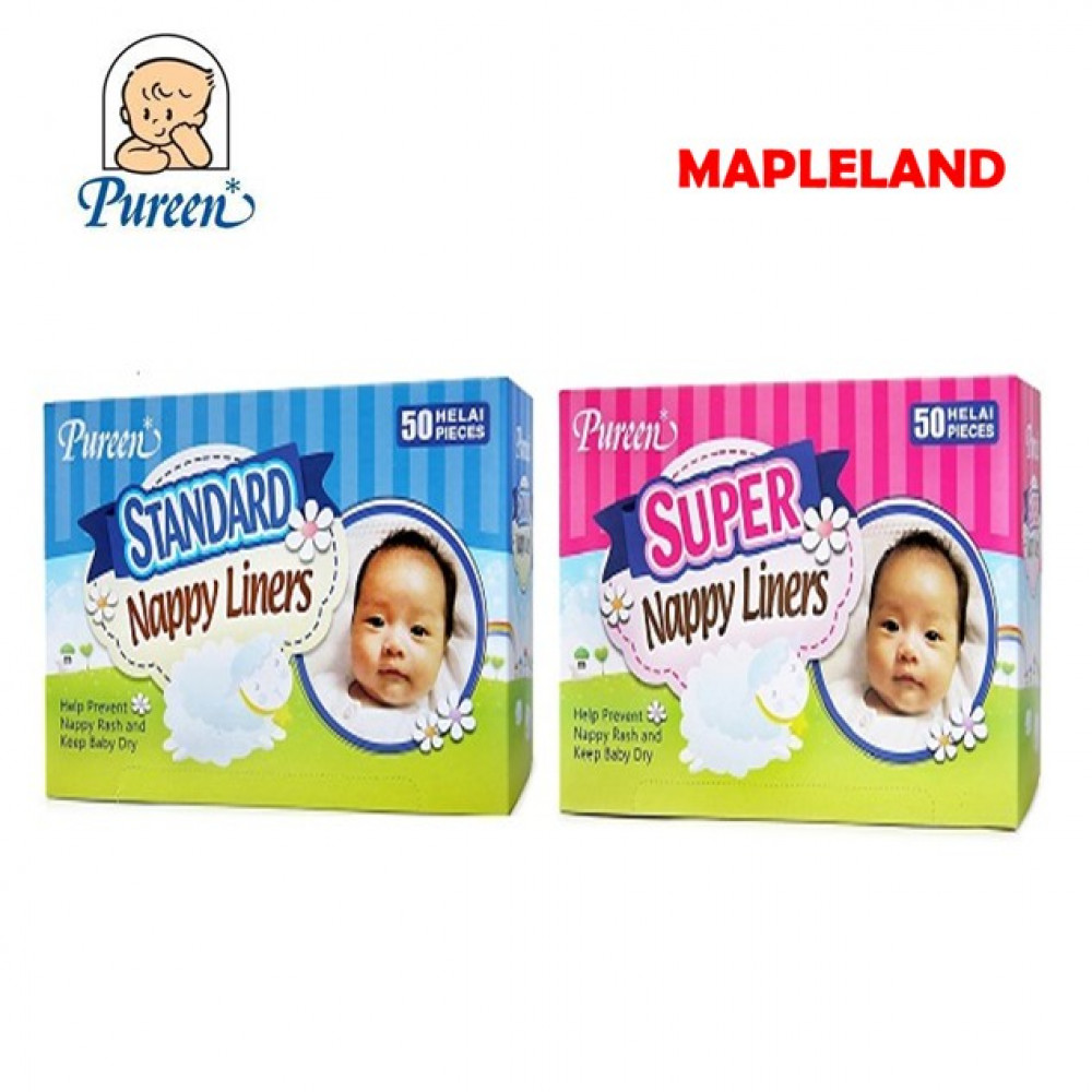 Pureen Nappy Liners 50'S / 100'S Pureen Nappy Liners 50'S / 100'S
