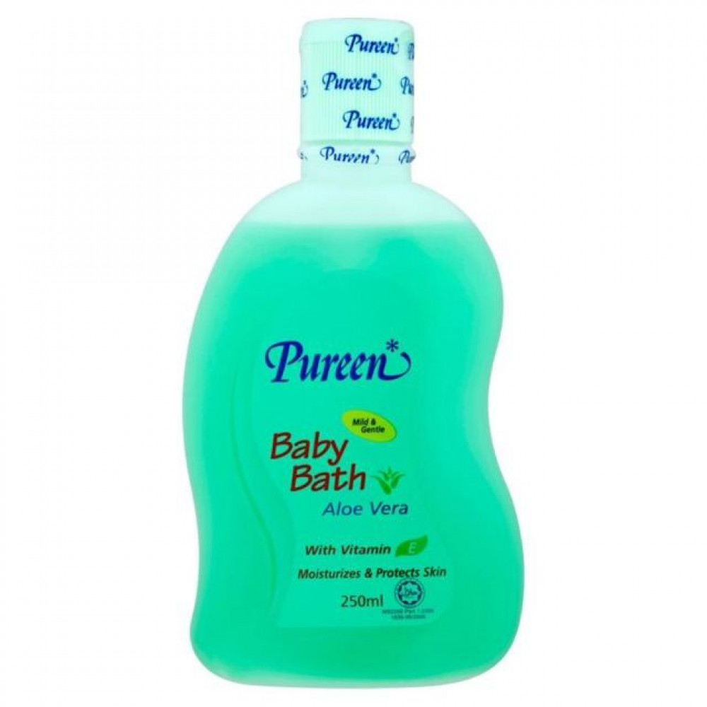 Pureen baby bath 250ml Aloe Vera Pureen baby bath 250ml Aloe Vera