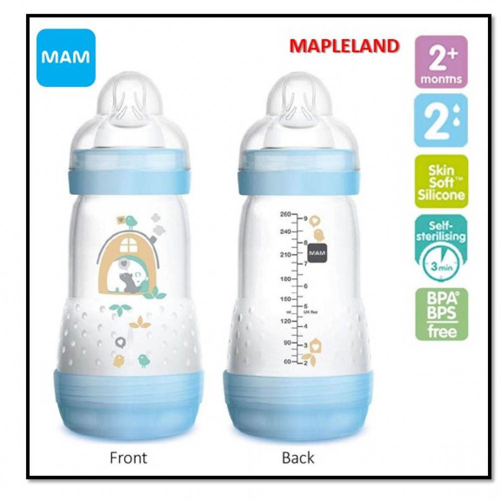 MAM anticolic 260ml 9OZ SINGLE(No Boxes) MAM anticolic 260ml 9OZ SINGLE(No Boxes)