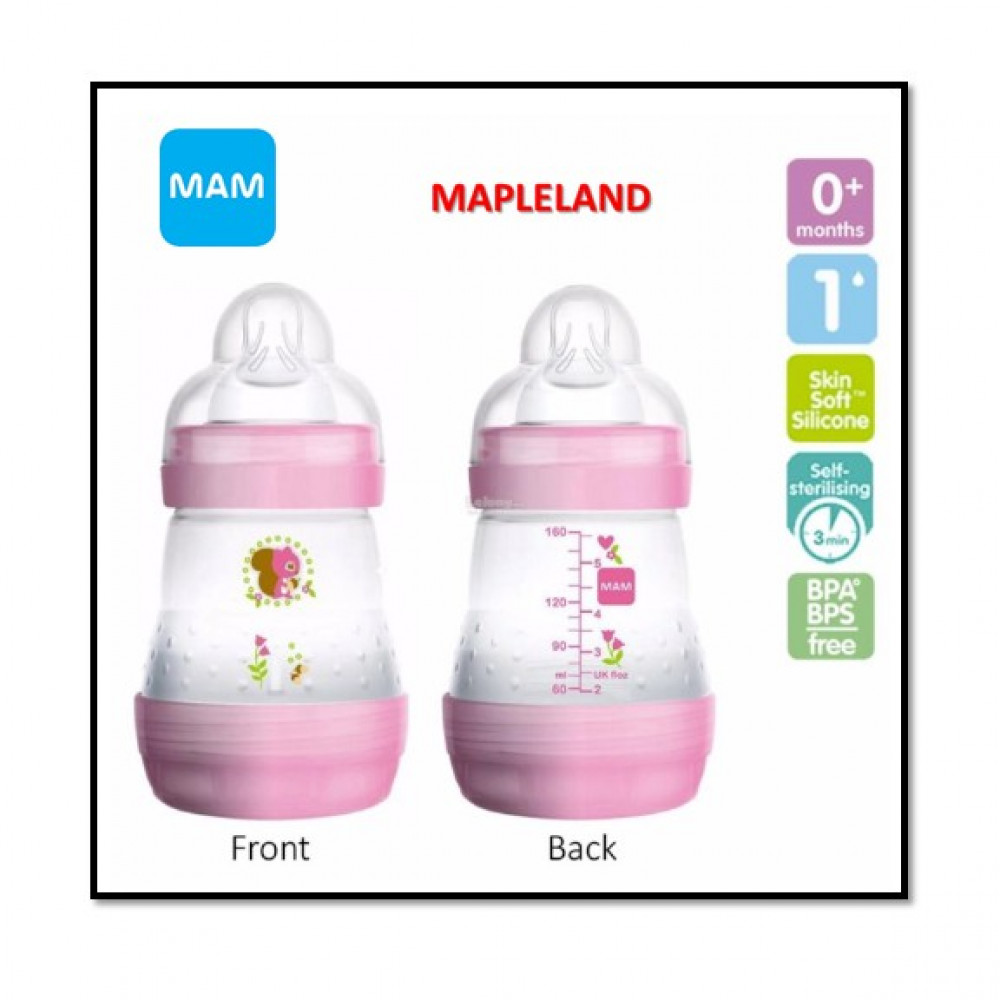 MAM EasyStart Anti-Colic 160ML(SINGLE) MAM EasyStart Anti-Colic 160ML(SINGLE)