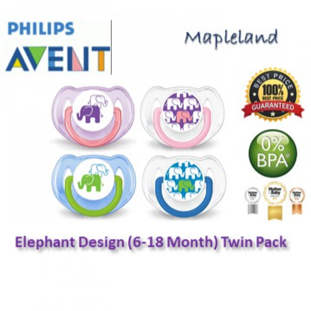 Avent essential comfort, 6-18m, Orthodontic & BPA- Free 2-pack Avent essential comfort, 6-18m, Orthodontic & BPA- Free 2-pack